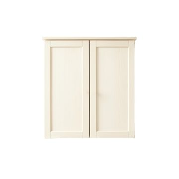 Oak Branch Wall-Mounted Laundry Cabinet - Ivory