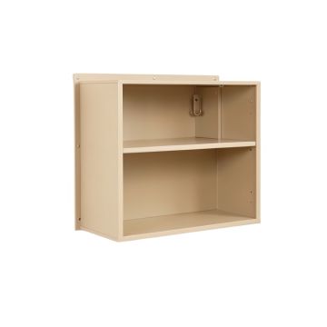 River Branch Wall-Mounted Entryway Organizer Shelf - Beige