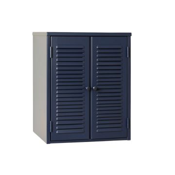 Rowan Bridge Wall-Mounted Laundry Cabinet - Navy