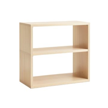 Elm Falls Desktop Shelving Unit - Beige