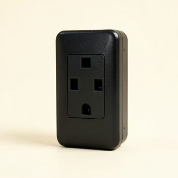 Direct Plug-In Surge Protector Wall Mounted Outlet (synthetic illustration; no displayed measurements)