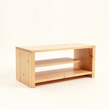 Carrasco Solid Wood Tv Stand For Tvs Up To 65 '' (synthetic illustration; no displayed measurements)