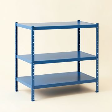 Shore Bend Empty Seed-Starting Shelving Unit Without Lights - Blue (synthetic illustration; no displayed measurements)