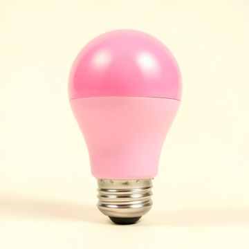 25 Watt Equivalent Pink E12/Candelabra Led Light Bulb (synthetic illustration; no displayed measurements)