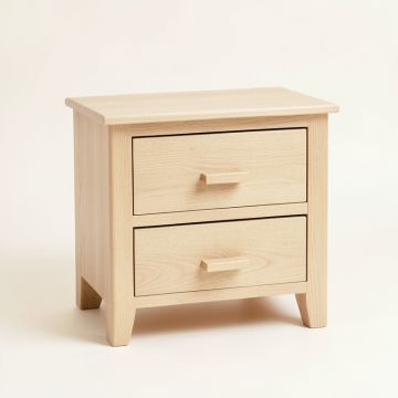 Moss Crest Nightstand - Beige (synthetic illustration; no displayed measurements)