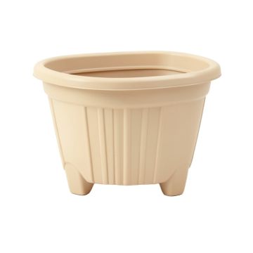 Harbor Brook Empty Raised Planter - Beige
