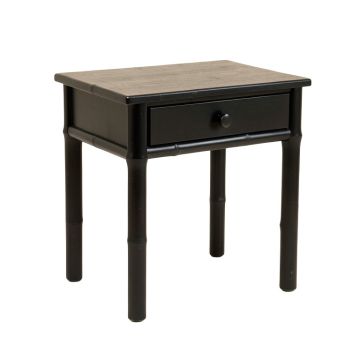 Hazel Crest Side Table - Black