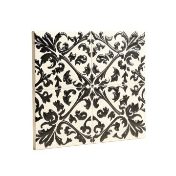 Royalty Ara Series 18 '' X 18 '' Ceramic Patterned Wall & Floor Tile