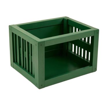 Briar Bridge Empty Furniture-Style Pet Crate - Green