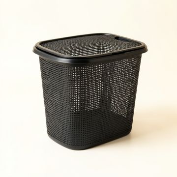 Cedar Crest Laundry Hamper - Black (synthetic illustration; no displayed measurements)