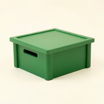 Fern Branch Low Toy Storage Unit - Green (synthetic illustration; no displayed measurements)