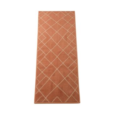 Shore Arc Narrow Runner Rug - Terracotta
