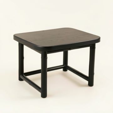 Briar Arc Compact Balcony Table (synthetic illustration; no displayed measurements)
