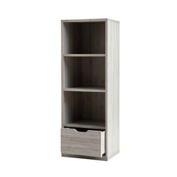 Flint Dell Narrow Cubby Tower - Gray