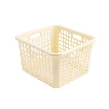 Oak Bluff Empty Storage Basket - Ivory