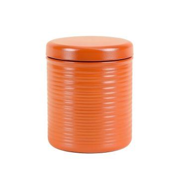 Wren Bluff Storage Canister With Lid - Terracotta