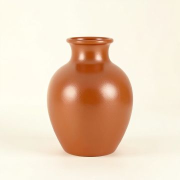 Harbor Bluff Empty Decorative Vase - Terracotta (synthetic illustration; no displayed measurements)