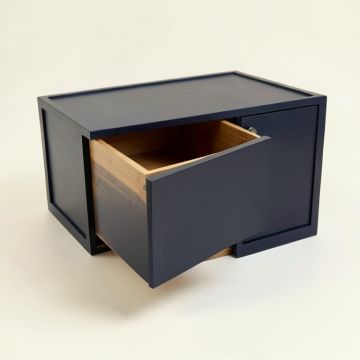 Aspen Branch Under-Desk Drawer Unit - Navy (synthetic illustration; no displayed measurements)