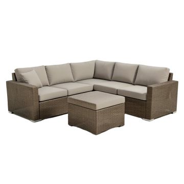 Deaven Patio 7 Piece Sectional Seating Group With Cushions