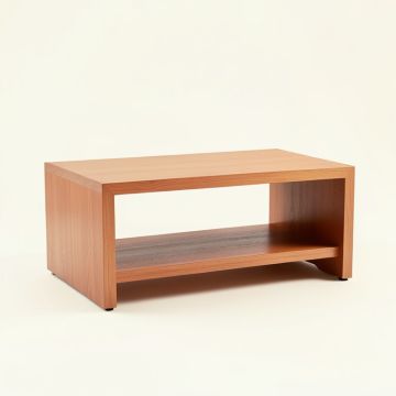 Hazel Arc Coffee Table (synthetic illustration; no displayed measurements)