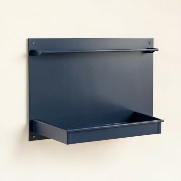 Bay Arc Empty Wall-Mounted Tool Organizer Panel (synthetic illustration; no displayed measurements)