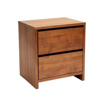 Fiorella Light Wood 2 Drawer Nightstand
