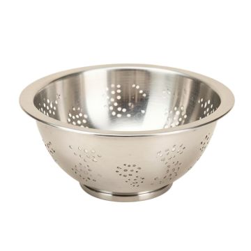 Coosada Deep Stainless Steel 3-Qt . Colander (synthetic illustration; no displayed measurements)