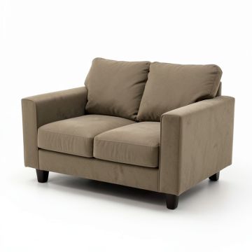 Carolina 50.25 '' Velvet Recessed Arm Loveseat (synthetic illustration; no displayed measurements)