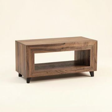 Daphane Smoked Console Table (synthetic illustration; no displayed measurements)