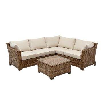 Cassville 12 Piece Rattan Complete Patio Set With Cushions