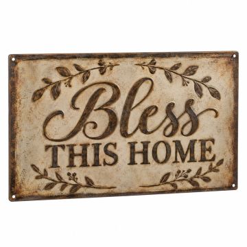 Bless This Home Wisdom Sign Wall Décor