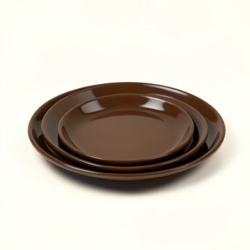 Seabrooks Cubby Hole Bear 3 Piece Melamine Place Setting Set , Service For 1 (synthetic illustration; no displayed measurements)