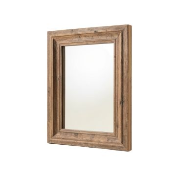 Rustic Beveled Mirror Set