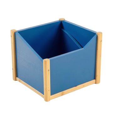Glen Arc Low Toy Storage Unit - Blue