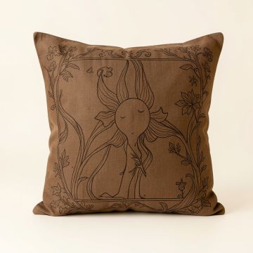 Alphonse Mucha Zodiac Throw Pillow (synthetic illustration; no displayed measurements)