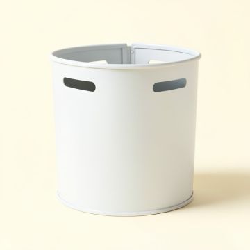 Flint Branch Closed Garden Compost Bin - White (synthetic illustration; no displayed measurements)