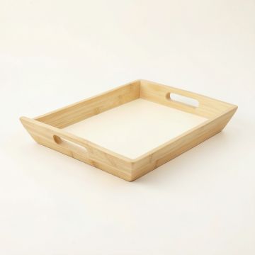 Lake Crest Serving Tray - Cream (synthetic illustration; no displayed measurements)
