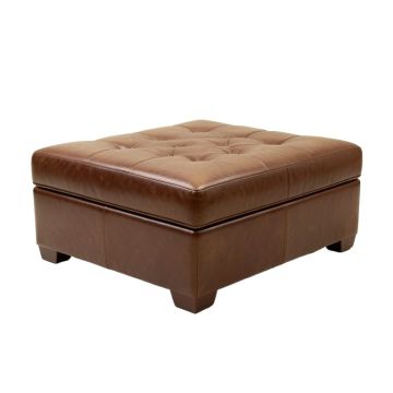 Henryson 47.75 '' Tufted Rectangle Standard Ottoman