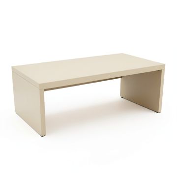 Birch Field Desktop Monitor Riser - Beige (synthetic illustration; no displayed measurements)