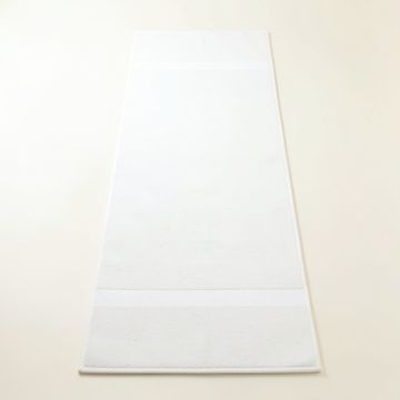 Olive Crest Narrow Runner Rug - White (synthetic illustration; no displayed measurements)