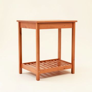 Reed Branch Freestanding Laundry Folding Counter - Terracotta (synthetic illustration; no displayed measurements)