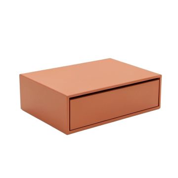 Stone Field Desktop Monitor Riser - Terracotta