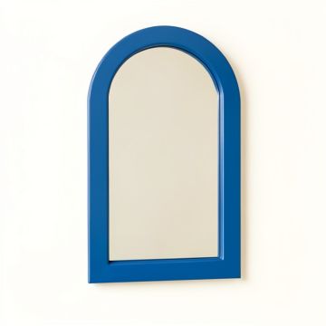 Juniper Bluff Framed Wall Mirror - Blue (synthetic illustration; no displayed measurements)