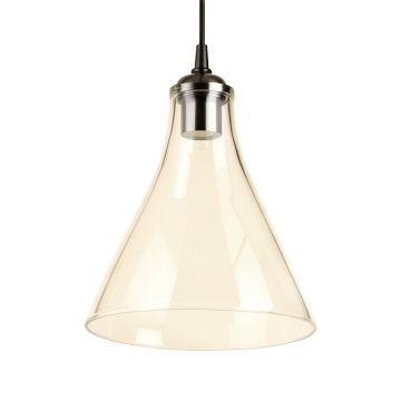 4.5 '' H Glass Bell Pendant Shade ( Clip On ) In Clear