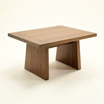 Isakson Trestle Coffee Table (synthetic illustration; no displayed measurements)