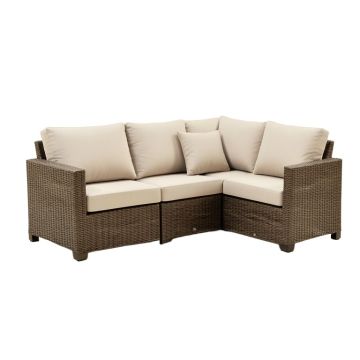 Francys 3 Piece Patio Sofa Seating Group With Cushions