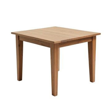 Aoun 34.5 '' Rubberwood Solid Wood Dining Table