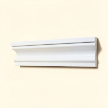 Eris 2 1/8 '' H X 96 '' W X 2 1/8 '' D Crown Molding (synthetic illustration; no displayed measurements)