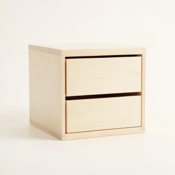 Bay Crossing Small-Parts Storage Drawer Cabinet - Ivory (synthetic illustration; no displayed measurements)