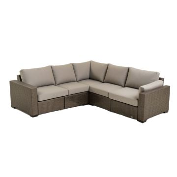 Laverty 4 Piece Sectional Seating Group With Cushion